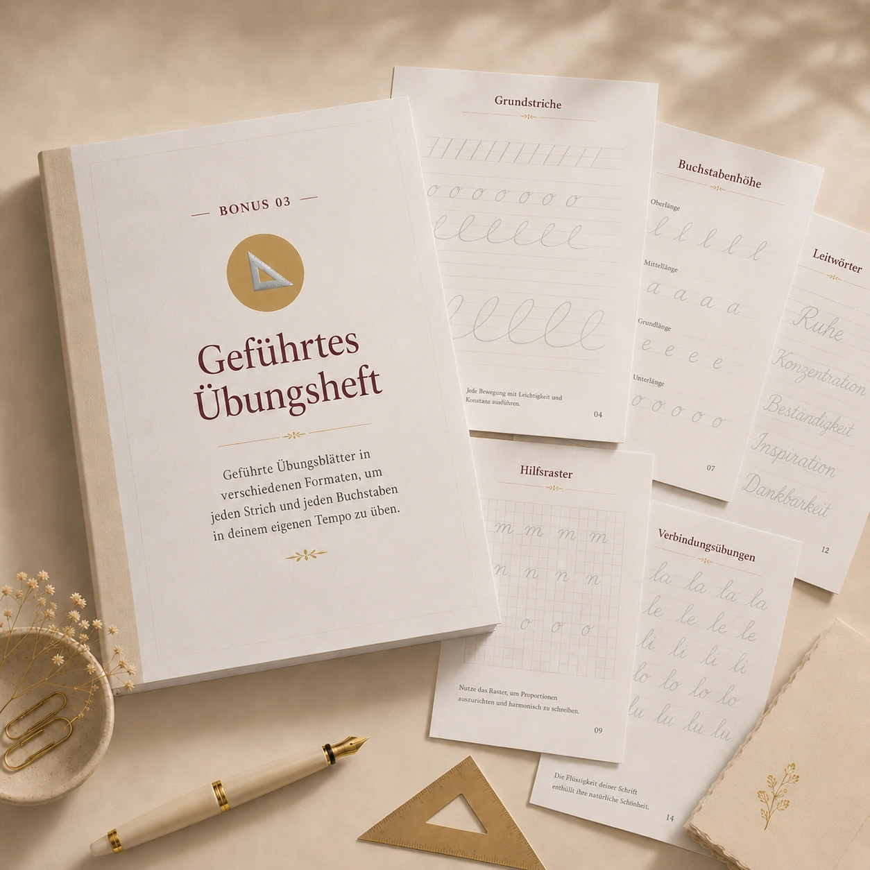 Geführtes Übungsheft